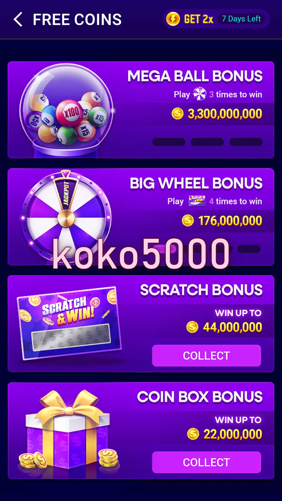 koko5000 Masuk